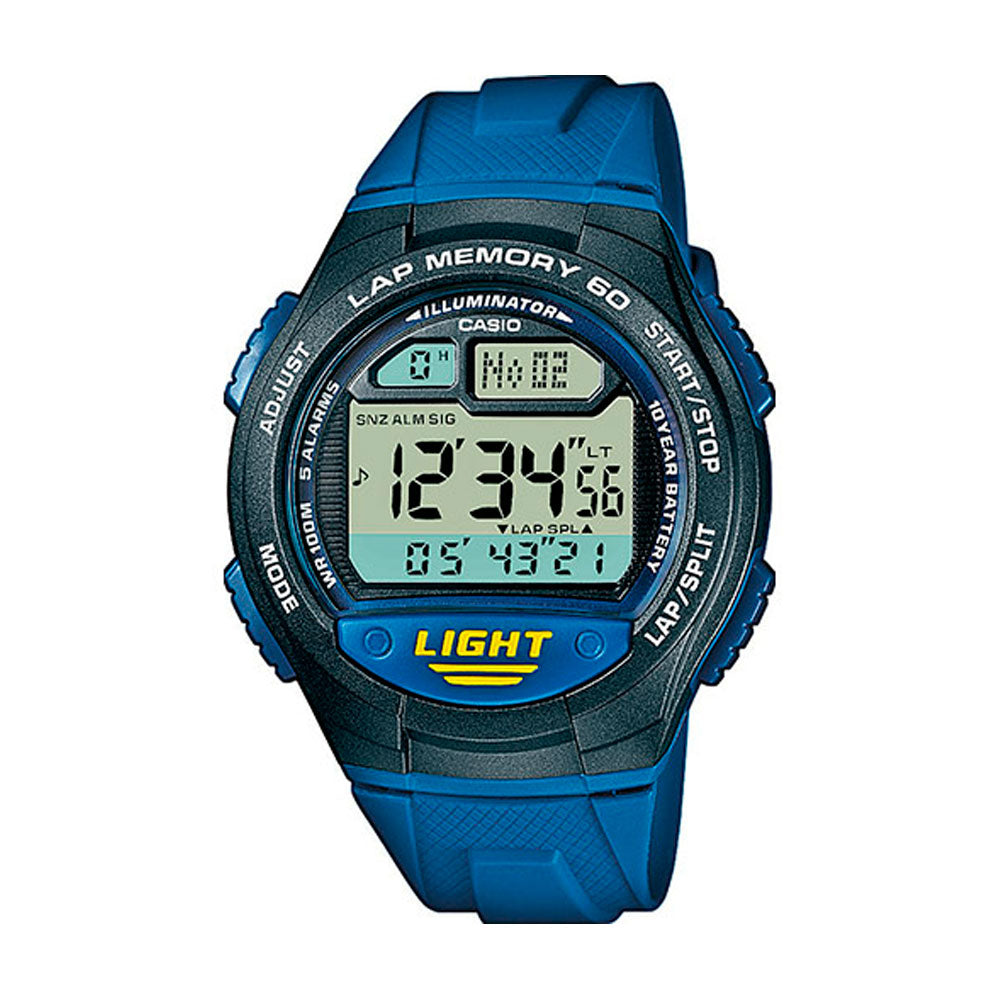 Reloj Casio Vintage Lap Memory W-734-2AVEF Digital - Dando la Hora
