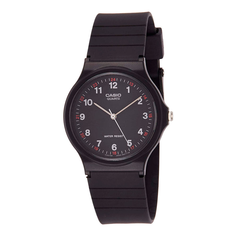 Reloj Casio Vintage MQ-24-1BLDF Negro Flat Dial - Dando la Hora
