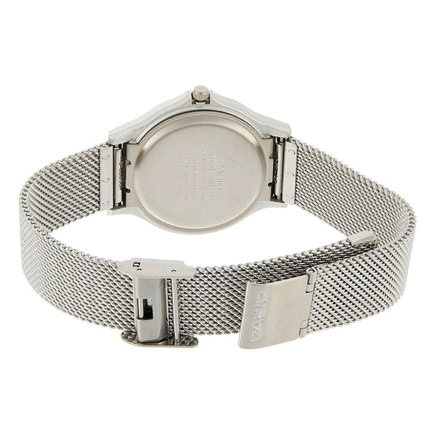 Reloj Casio Vintage MQ-24M-1EDF Plateado Milanese - Dando la Hora