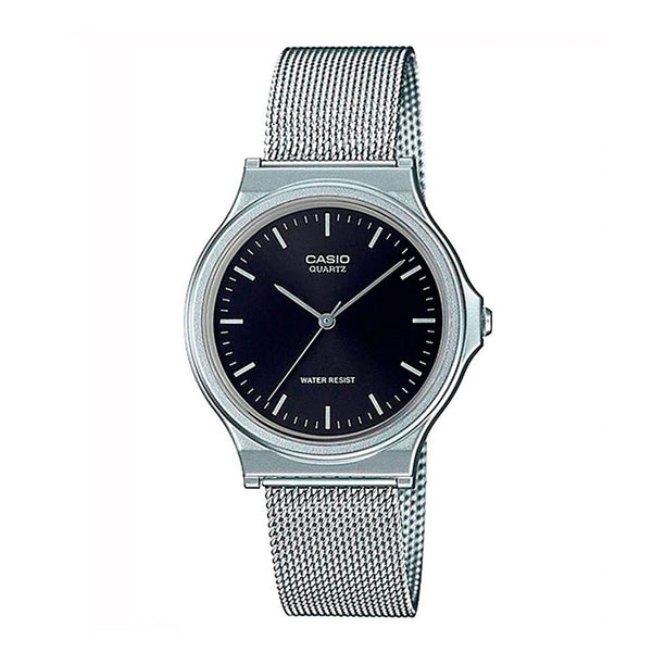 Reloj Casio Vintage MQ-24M-1EDF Plateado Milanese - Dando la Hora