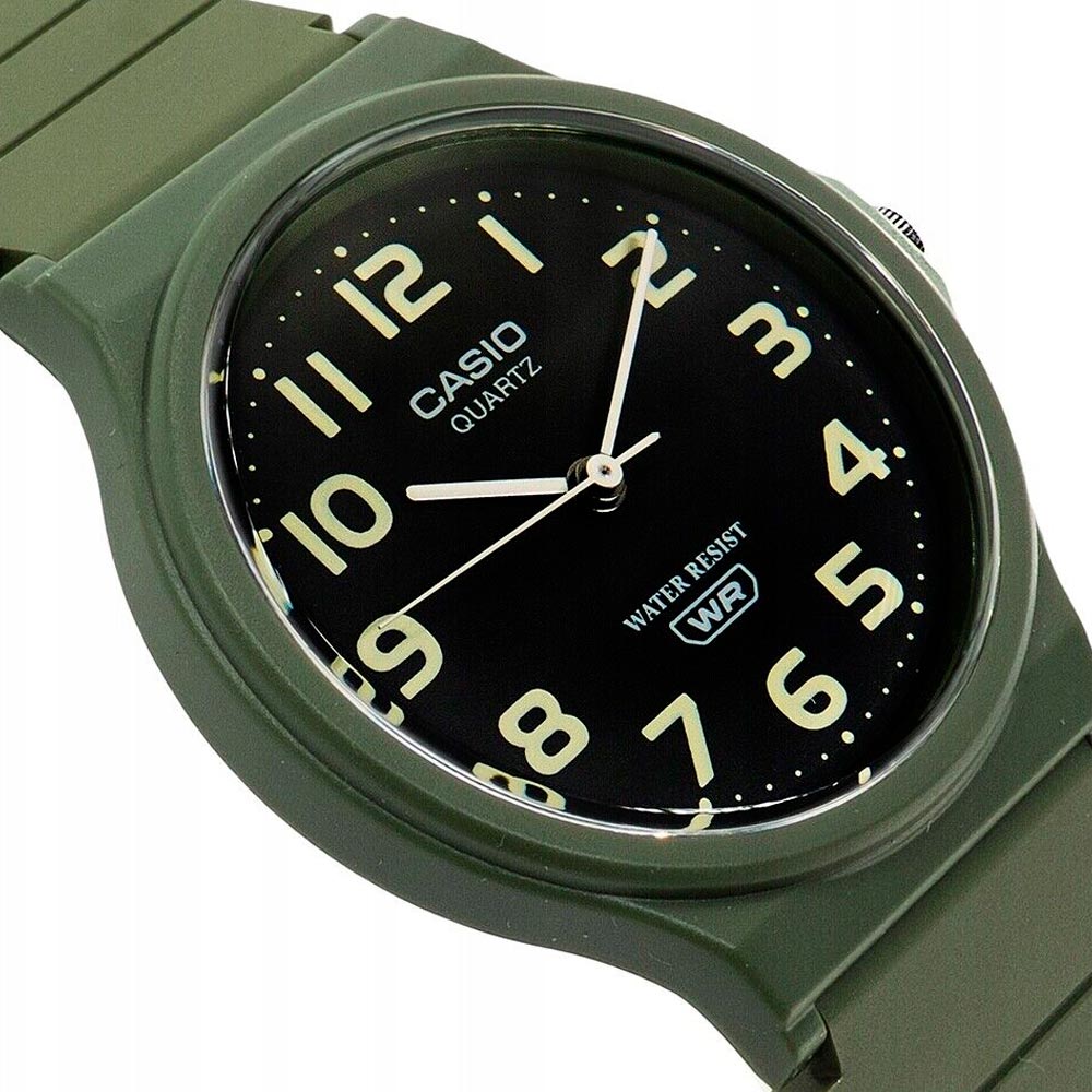 Reloj Casio Vintage MQ-24UC-3BDF Negro Flat Dial - Dando la Hora