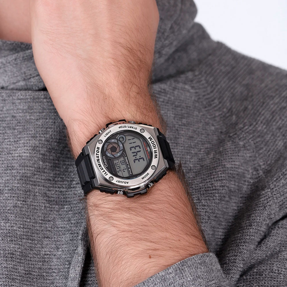 Reloj Casio Vintage MWD-100H-9AVDF Illuminator WR 100- Dando la Hora