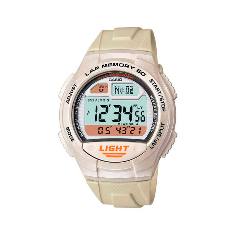 Reloj Casio Vintage Lap Memory W-734-7AVDF Digital - Dando la Hora ...