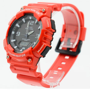 Reloj Casio Vintage Tough Solar AQ-S810WC-4AVDF Rojo - Dando la Hora