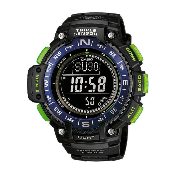 Reloj Casio Vintage Triple Sensor SGW-1000-2BCF - Dando la Hora