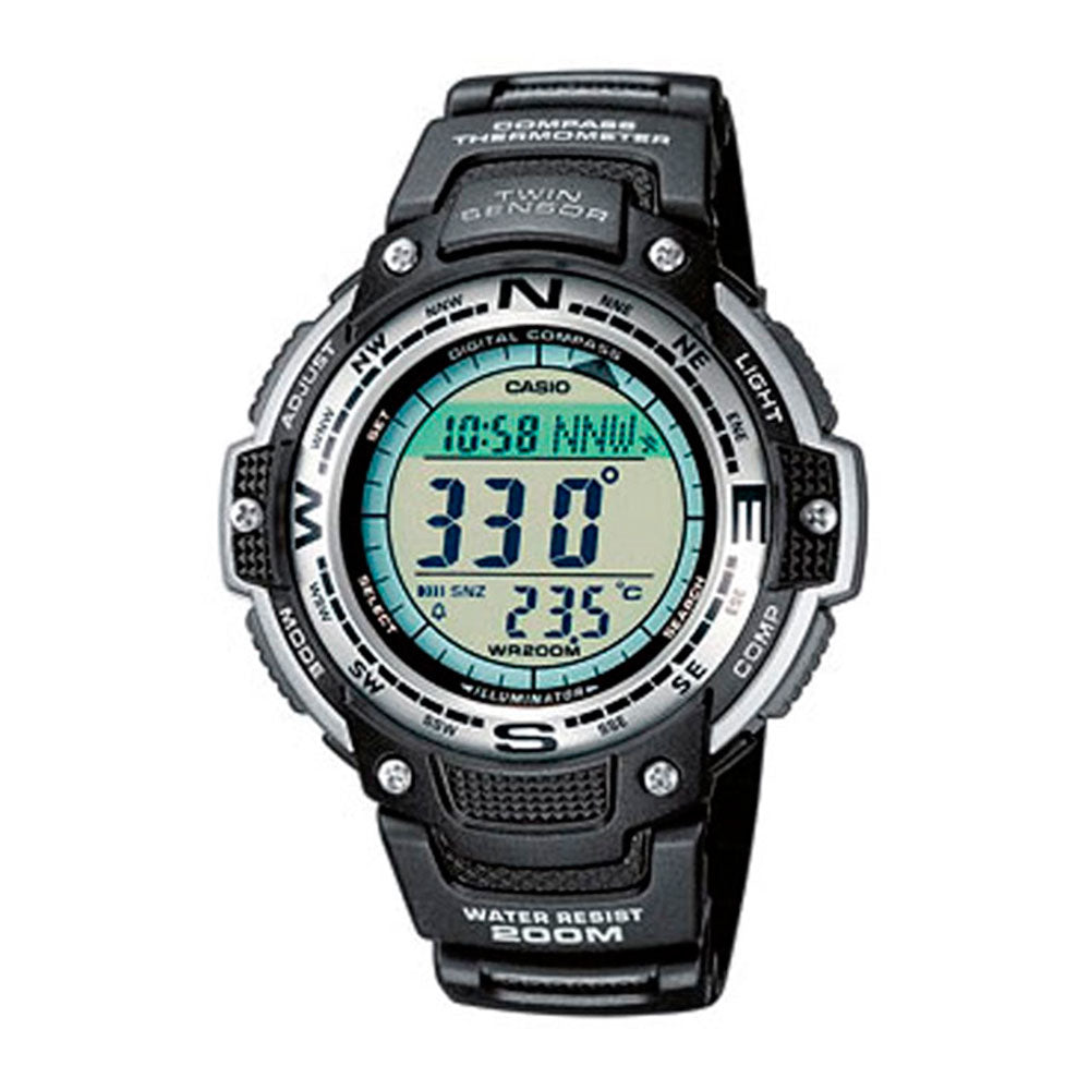 Reloj Casio Vintage Twin Sensor SGW-100-1VEF Claro - Dando la Hora