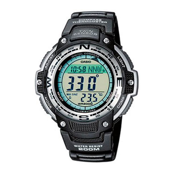 Reloj Casio Vintage Twin Sensor SGW-100-1VEF Claro - Dando la Hora