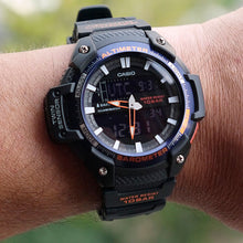 Reloj Casio Vintage Twin Sensor SGW-450H-2BCF Negro - Dando la Hora
