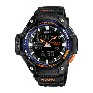 Reloj Casio Vintage Twin Sensor SGW-450H-2BCF Negro - Dando la Hora