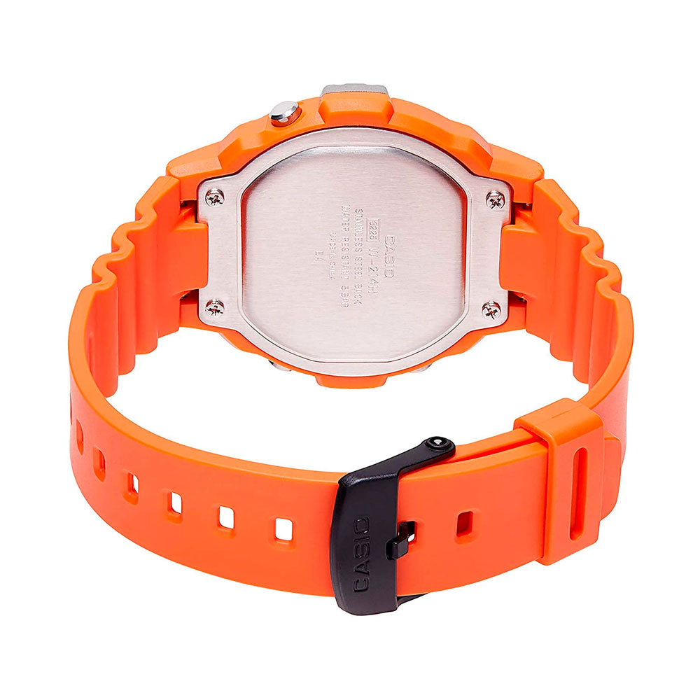 Reloj Casio Vintage W-214H-4AVEF Naranja - Dando la Hora