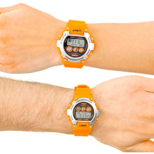 Reloj Casio Vintage W-214H-4AVEF Naranja - Dando la Hora
