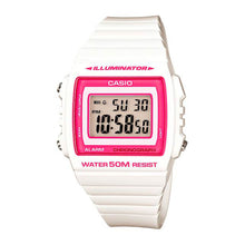 Reloj Casio Vintage W-215H-7A2VDF Blanco / Rosado