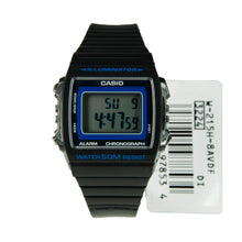 Reloj Casio Vintage W-215H-8AVDF Negro / Azul