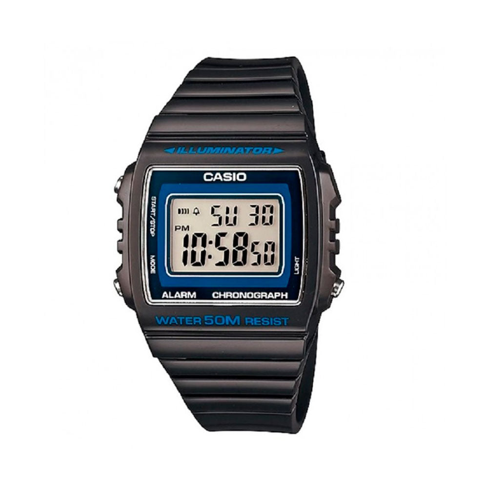 Reloj Casio Vintage W-215H-8AVDF Negro / Azul