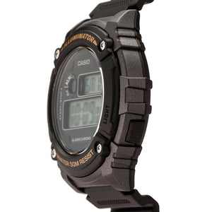 Reloj Casio Vintage W-216H-1BVDF Alarm Chrono Negro  - Dando la Hora
