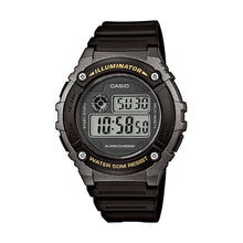 Reloj Casio Vintage W-216H-1BVDF Alarm Chrono Negro  - Dando la Hora