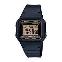 Reloj Casio Vintage W-217H-9AVDF Classic Líneas Amarillas