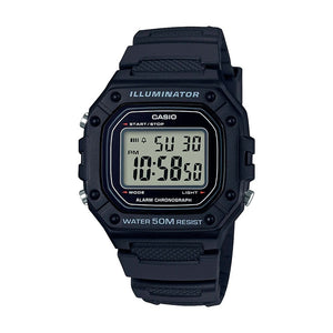 Reloj Casio Vintage W-218H-1AVDF Negro