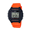 Reloj Casio Vintage W-218H-4B2VDF Correa Naranja