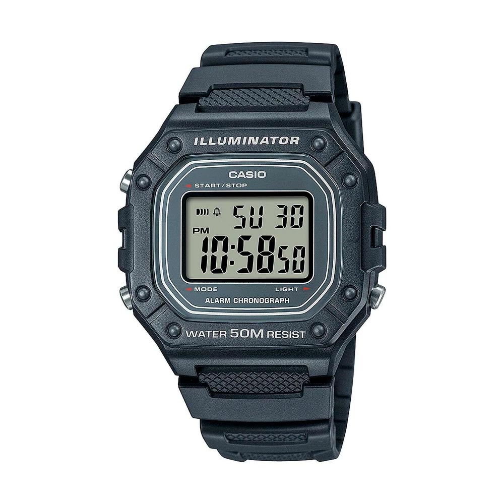 Reloj Casio Vintage W-218H-8AVDF Gris - Dando la Hora
