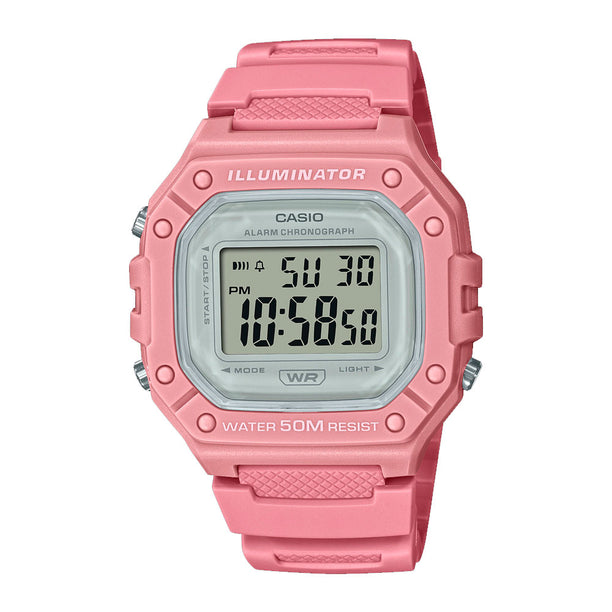 Reloj Casio Vintage W-218HC-4AVDF Rosado - Dando la Hora