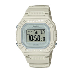 Reloj Casio Vintage W-218HC-8AVDF Blanco - Dando la Hora