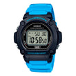Reloj Casio Vintage W-219H-2A2VDF Celeste Digital