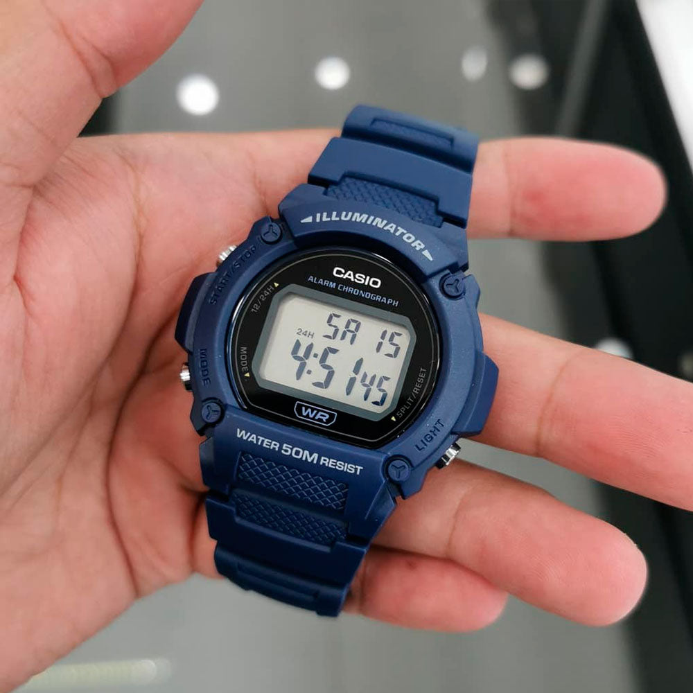 Reloj casio illuminator clearance azul