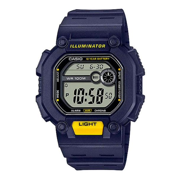 Reloj Casio Vintage W-737H-2AVDF Digital Azul - Dando la Hora