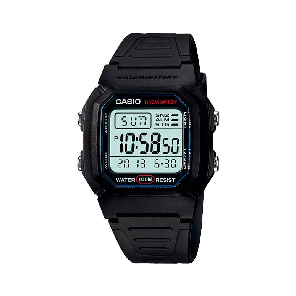 Reloj Casio Vintage F-91W-1DG Azul/Negro - Dando la Hora - Dando La Hora