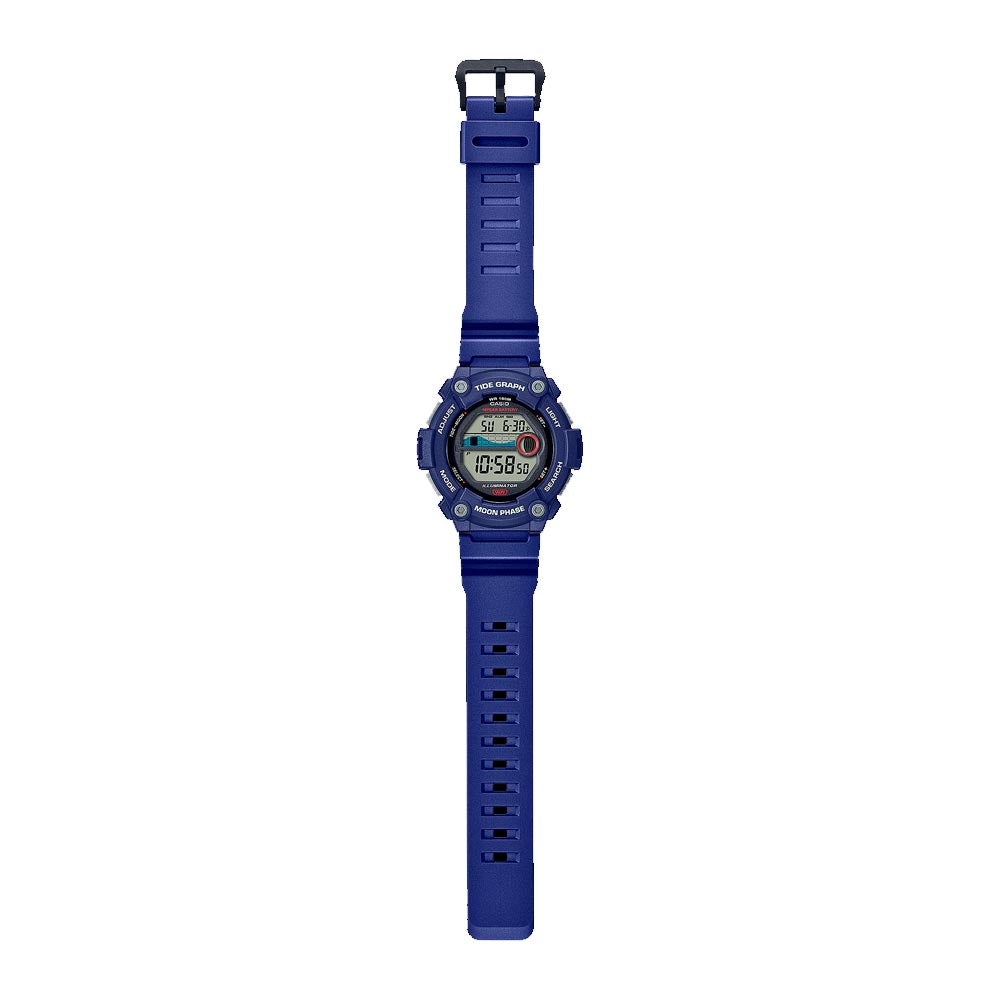 Reloj Casio Vintage WS-1300H-2AVDF Tide Graph Moonphase  Dando la Hora