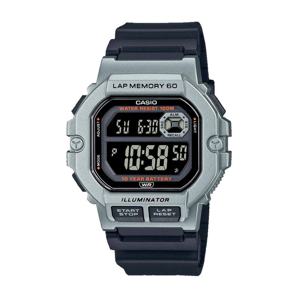Reloj Casio Vintage WS-1400H-1BVDF Lap Memory 60 -  Dando la Hora