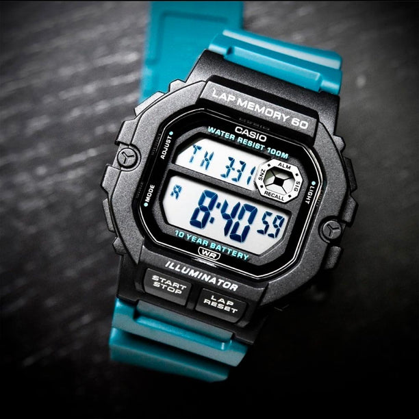 Reloj Casio Vintage WS-1400H-3AVDF Lap Memory 60 -  Dando la Hora
