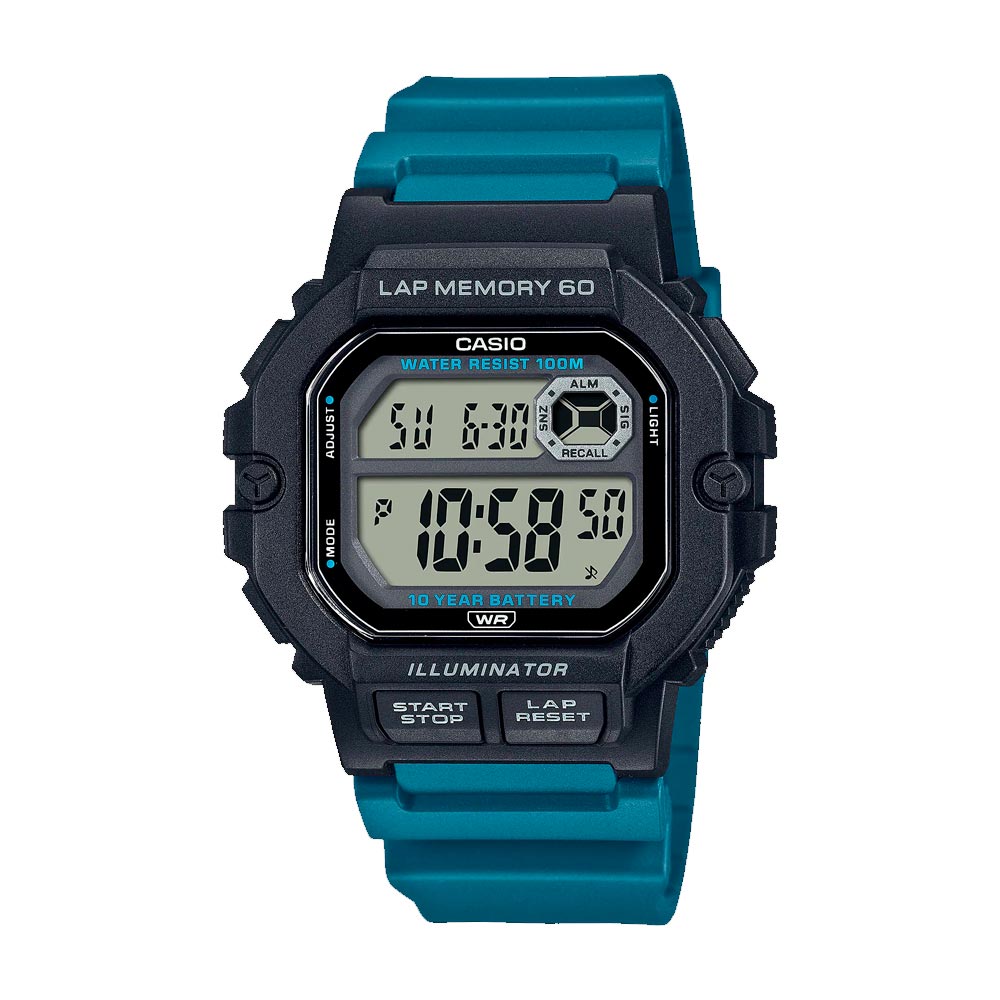 Reloj Casio Vintage WS-1400H-3AVDF Lap Memory 60 -  Dando la Hora