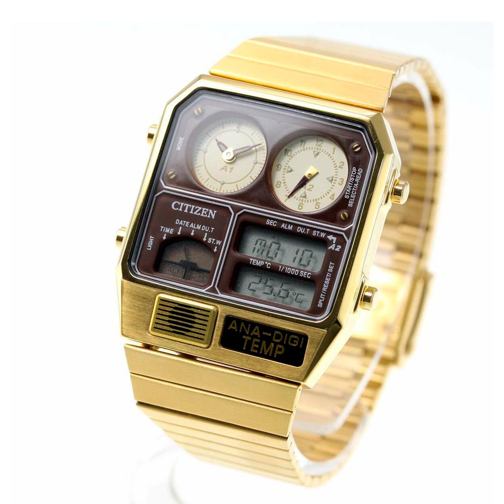 80's CITIZEN ANA-DIGI TEMP ヴィンテージ Reloj Citizen ANA-DIGI TEMP JG2126-69E 80's Re-issue - Dando