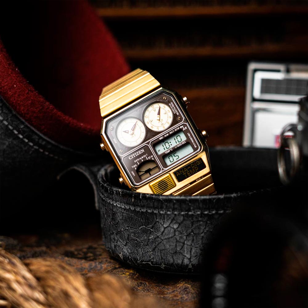 80's CITIZEN ANA-DIGI TEMP ヴィンテージ Reloj Citizen ANA-DIGI TEMP JG2126-69E 80's Re-issue - Dando