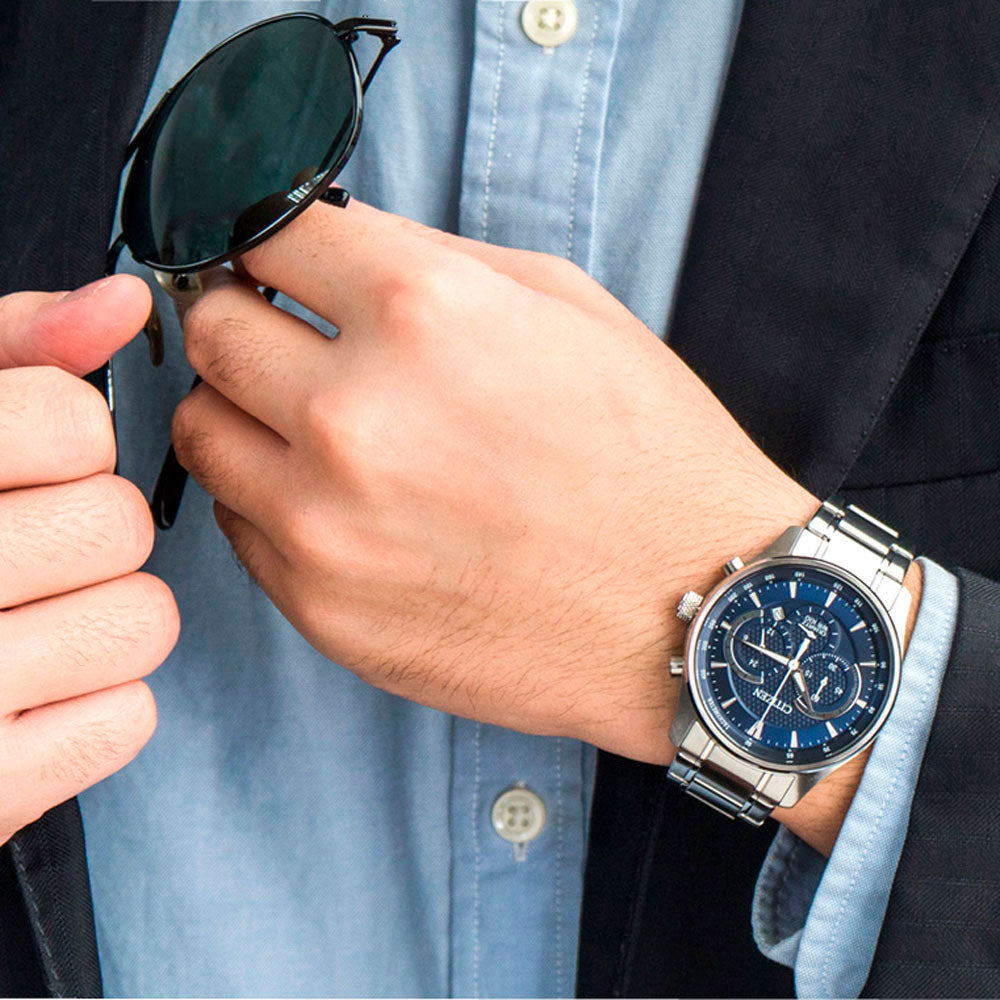 Reloj Citizen Análogo AN8190-51L Chronograph 42 mm  - Dando la Hora