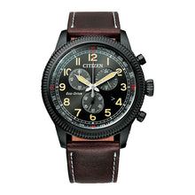 Reloj Citizen Eco- Drive AT2465-18E Chronograph Solar Dando la Hora