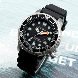 Reloj Citizen Eco- Drive BN0150-10E Buceo Solar- Dando la Hora