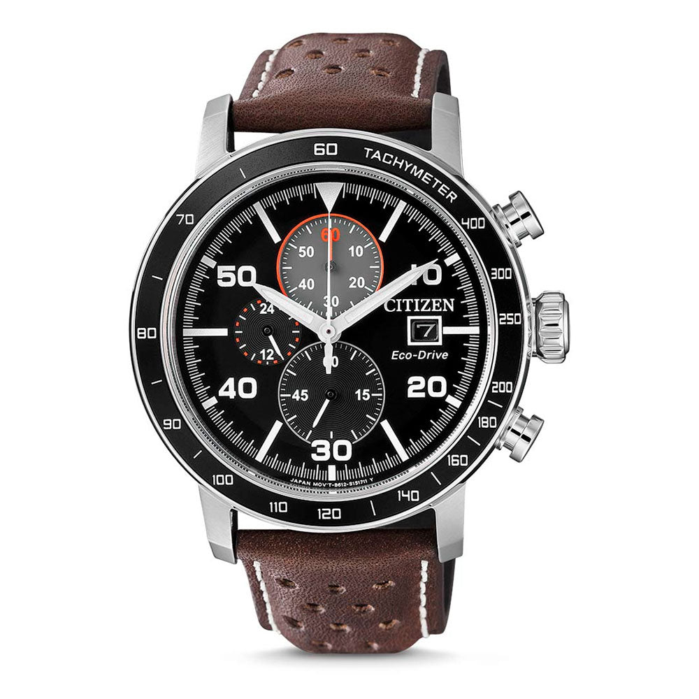 Reloj Citizen Eco- Drive CA0641-24E Chronograph Solar Dando la Hora