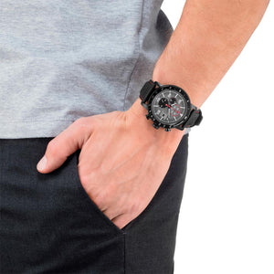 Reloj Citizen Eco- Drive CA0645-15H Chronograph Solar Dando la Hora