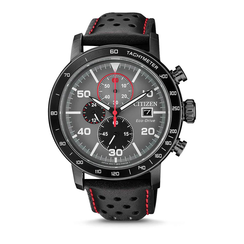 Reloj Citizen Eco- Drive CA0645-15H Chronograph Solar Dando la Hora