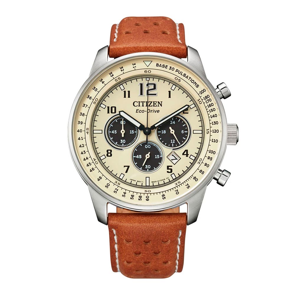 Reloj Citizen Eco- Drive CA4500-16X Chronograph Solar Dando la Hora