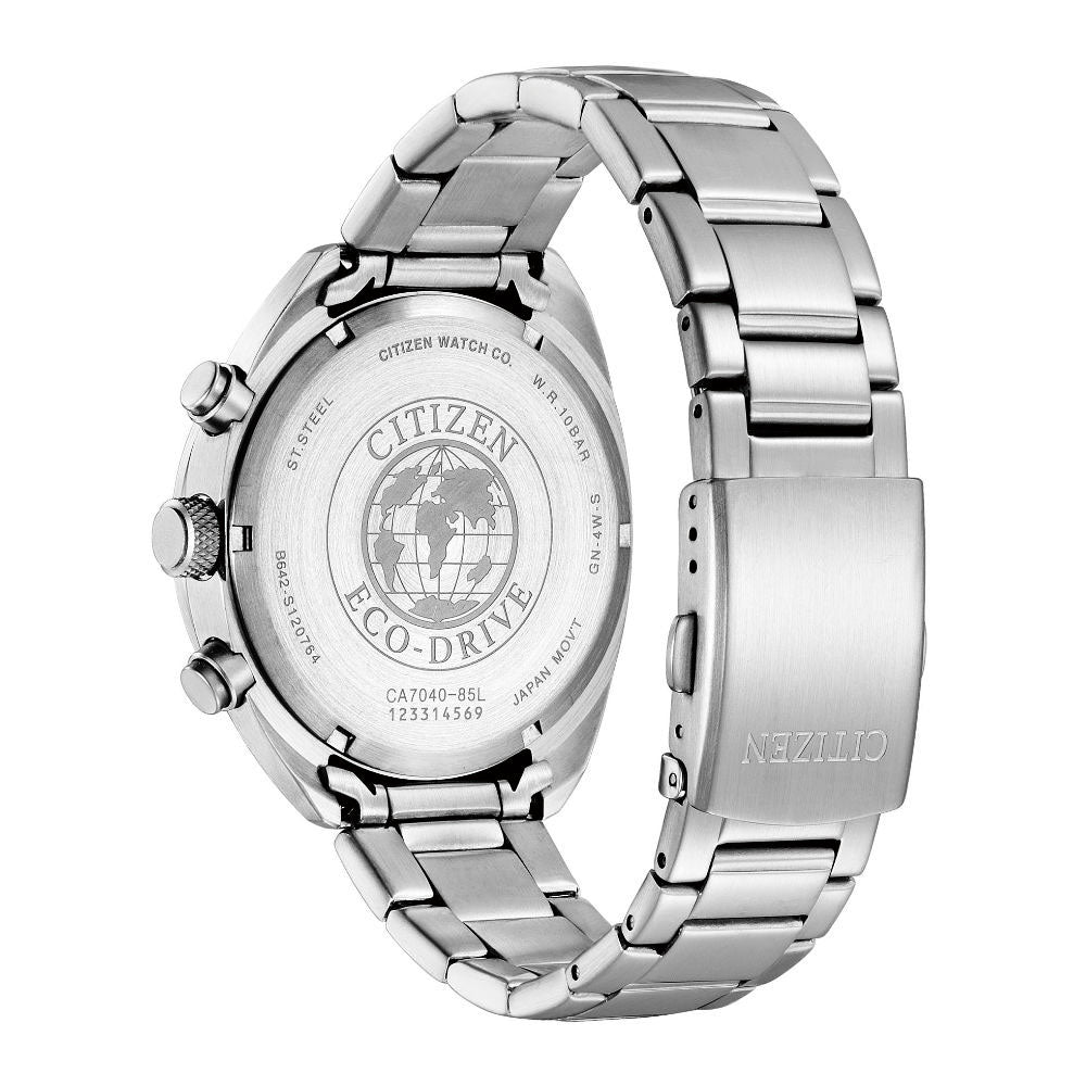 Reloj Citizen Eco- Drive CA7040-85L Chronograph Solar- Dando la Hora