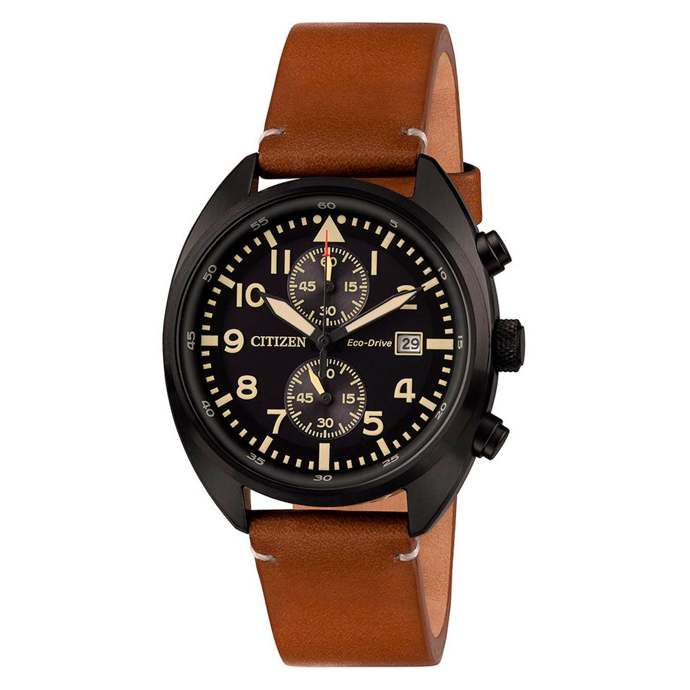 Reloj Citizen Eco- Drive CA7045-14E Chronograph Solar- Dando la Hora ...
