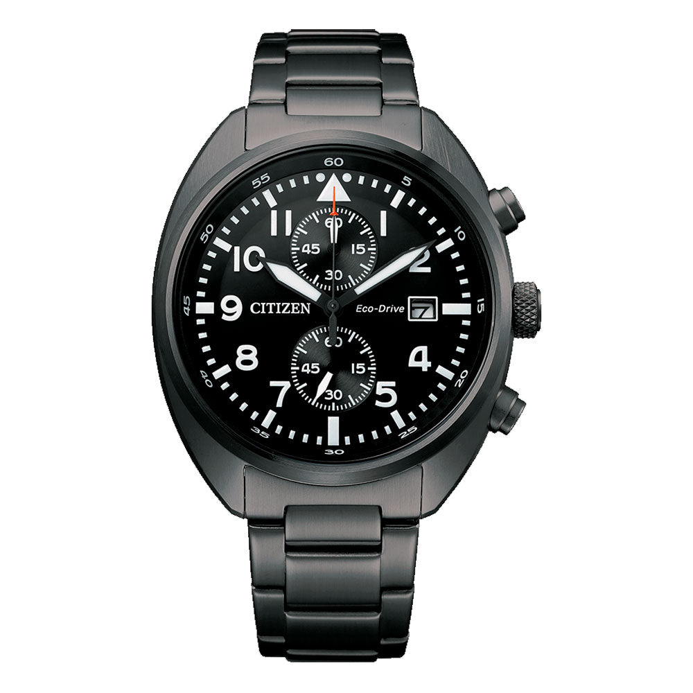 Reloj Citizen Eco- Drive CA7047-86E Chronograph Solar- Dando la Hora