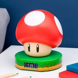 Reloj Despertador Mushroom Super Mario Nintendo  - Dando la Hora