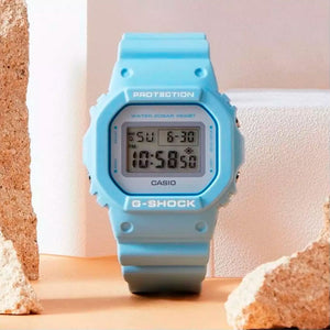 Reloj G-Shock Casio Vintage DW-5600SC-2DR Celeste - Dando la Hora