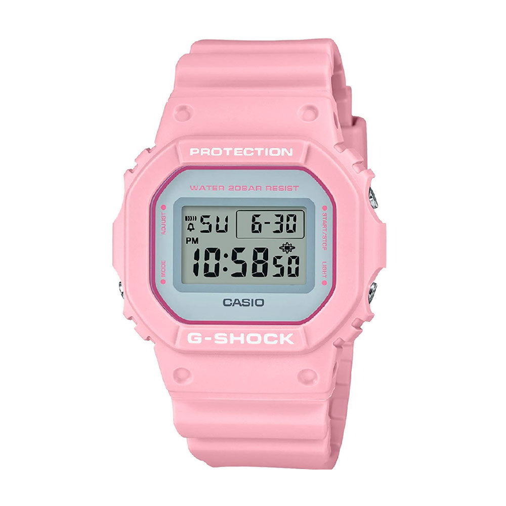 Reloj G-Shock Casio Vintage DW-5600SC-4DR Rosado - Dando la Hora