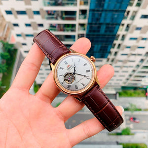 Reloj Orient Automatic FAG00001S0 Open Heart Cuero 43 mm